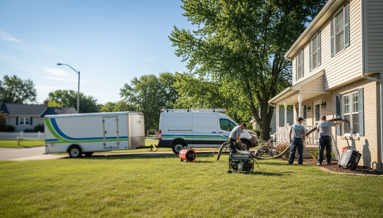 Flooded Basement Restoration And Cleanup With Repair in Tecumseh, MO near me